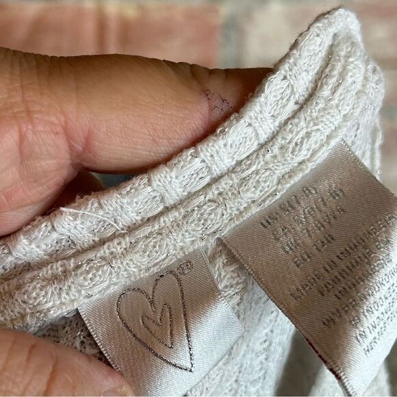 5 for $25🔥Waffle Knit Long Sleeve Half Button Shirt Girls Size (7-8) - Picture 6 of 8